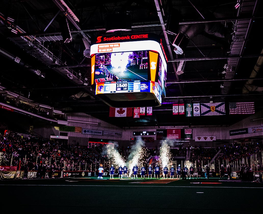 Halifax Thunderbirds home opener at Scotiabank Centre
