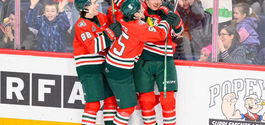 Halifax Mooseheads Celebrate - Credit Trevor MacMillan